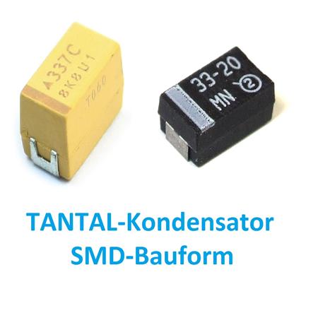 10/% NEU 10 x Tantal Kondensator TAJR476K006R 6,3V 47uF